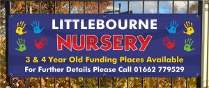 School and Nursery Vacancy Banners